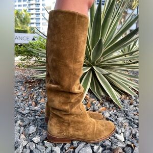 Vince suede leather boots